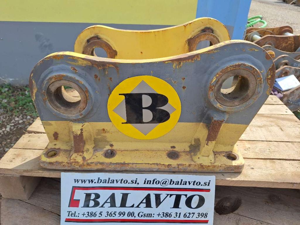 pin-on for 12-15 ton excavators Attachment plate Photo 2