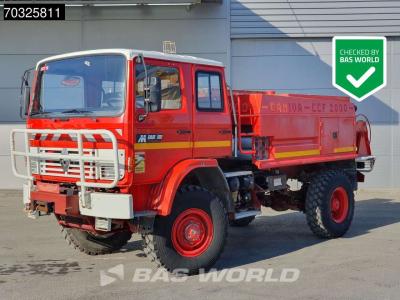 Renault M 180 4X4 4x4 Camiva CCF 2000 Fire Truck Feuerwehr Winch Manual Steel suspension en vente par BAS World B.V.