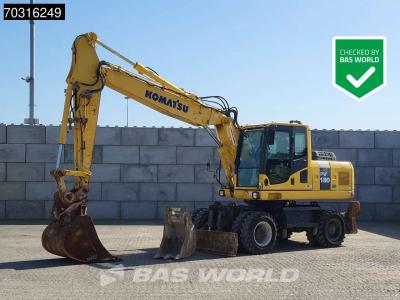 Komatsu PW180 -7E0 OUTRIGGERS + BLADE en vente par BAS World B.V.