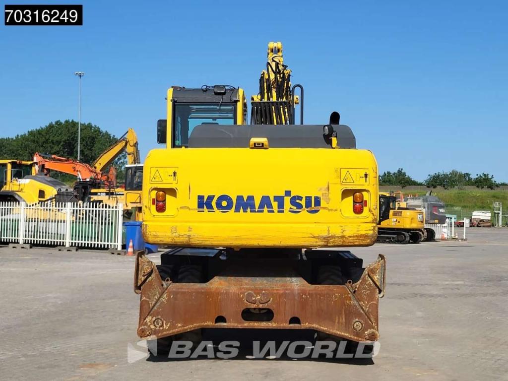 Komatsu PW180 -7E0 OUTRIGGERS + BLADE Photo 7