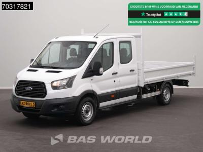 Ford Transit 130pk Dubbel Cabine Open Laadbak Euro6 Pritsche Pickup Open Box en vente par BAS World B.V.