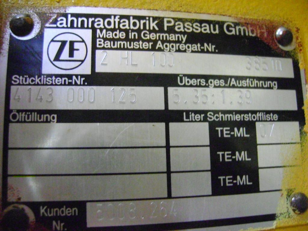 Transmission pour Liebherr A 900 Photo 2