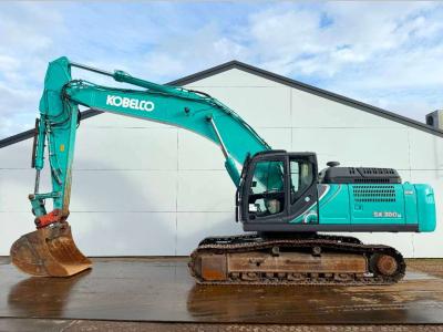 Kobelco SK350LC-10E - Hammer Lines / Quick Coupler en vente par Boss Machinery