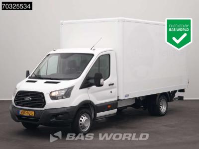 Ford Transit 130pk Laadklep Dubbellucht Bakwagen Airco Euro6 Meubelbak Koffer A/C en vente par BAS World B.V.