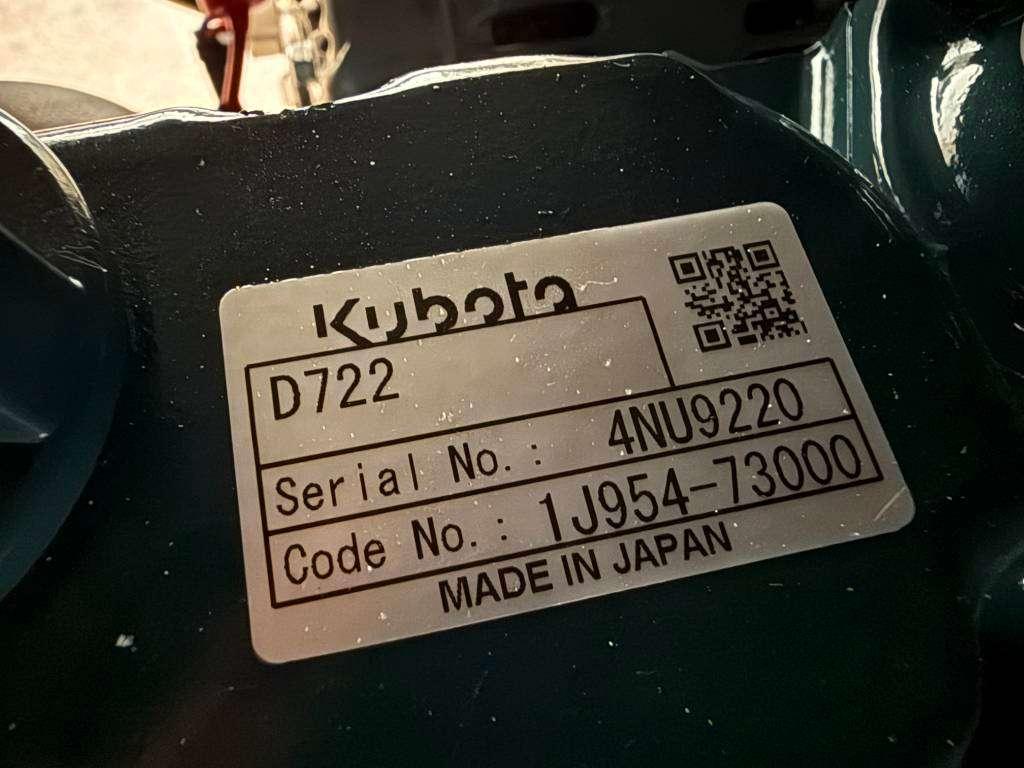 Kubota D722 - MPS113TDE - 10 kVA - Genset - DPX-25122 Photo 12