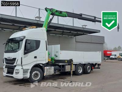 Iveco Stralis 510 6X2 Palfinger PK18002 Lift+steering axle 2500kg Ladebordwand Automatic Euro 6 en vente par BAS World B.V.