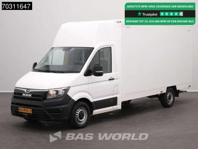 Man TGE 3.100 433cm Bakwagen Achterdeuren Zijdeur Airco Camera Euro6 Meubelbak Koffer Verkoopwagen Pakk en vente par BAS World B.V.