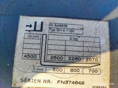 Jungheinrich DFG425 en vente par Omeco Spa