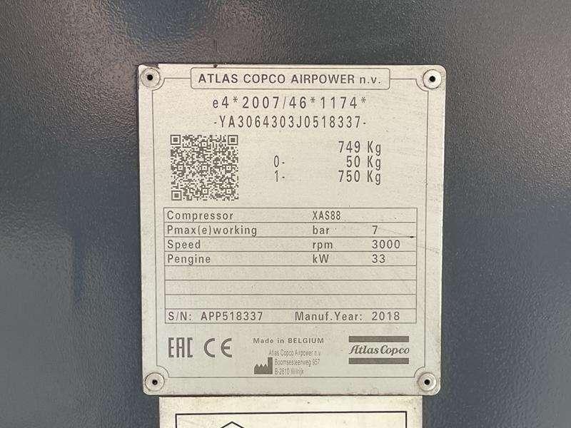 Atlas Copco XAS 88 Photo 7