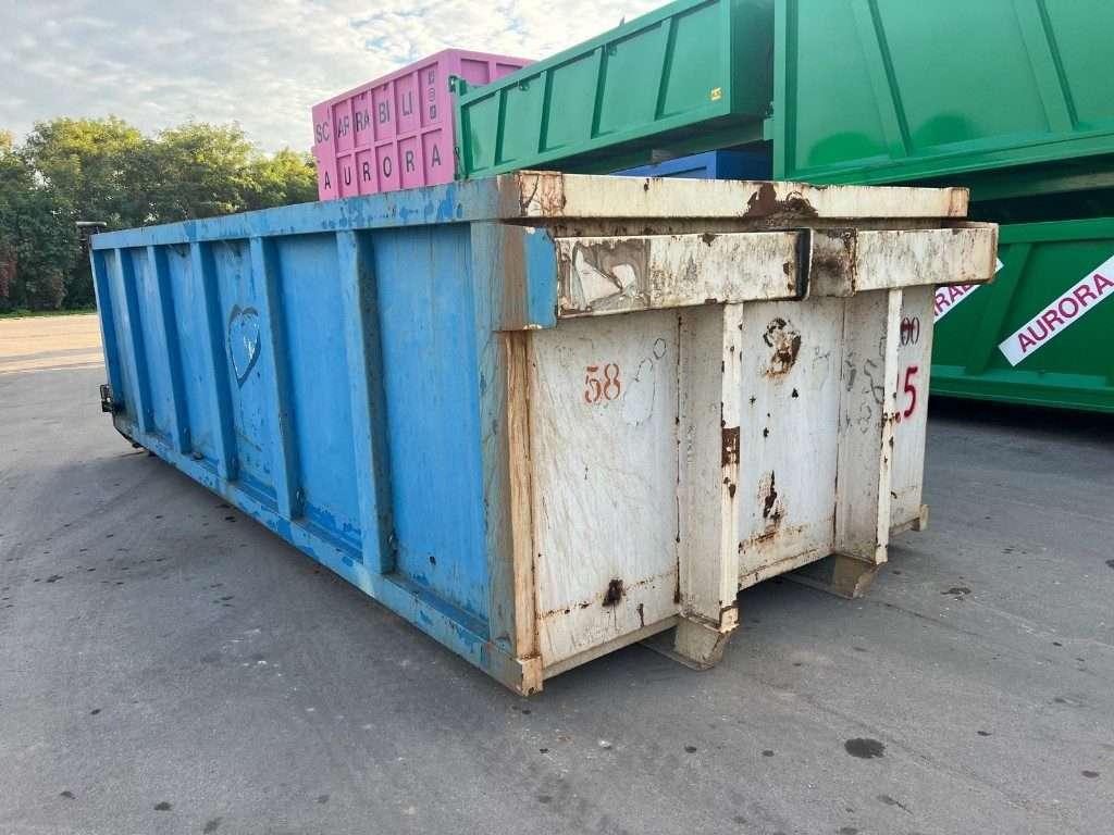 CONTAINER SCARRABILE USATO A CIELO APERTO Photo 1