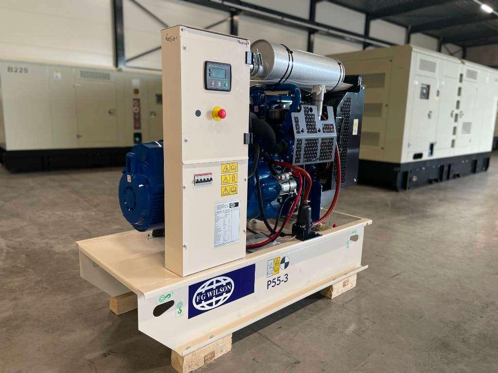 FG Wilson P55-3 - 55 kVA Open Genset - DPX-16005-O Photo 2