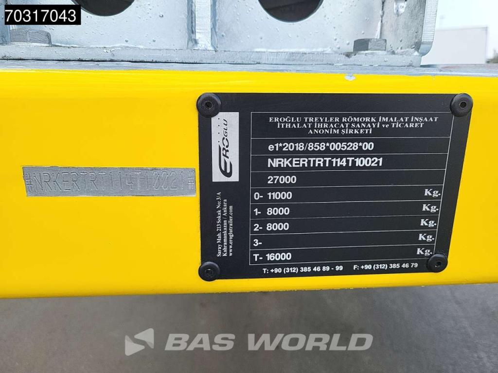 Eroglu 2 axles Trucktransporter SAF Winch Photo 28