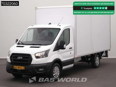 Ford Transit 130pk D'Hollandia Ladebordwand Koffer Klima Tempomat Euro6 Airco Cruise control en vente par BAS World B.V.