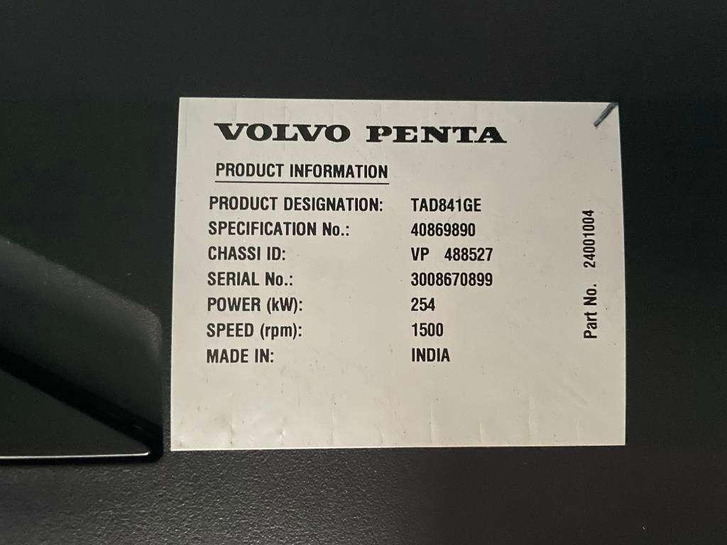 Volvo TAD841GE - 275 kVA Generator - DPX-18876 Photo 13