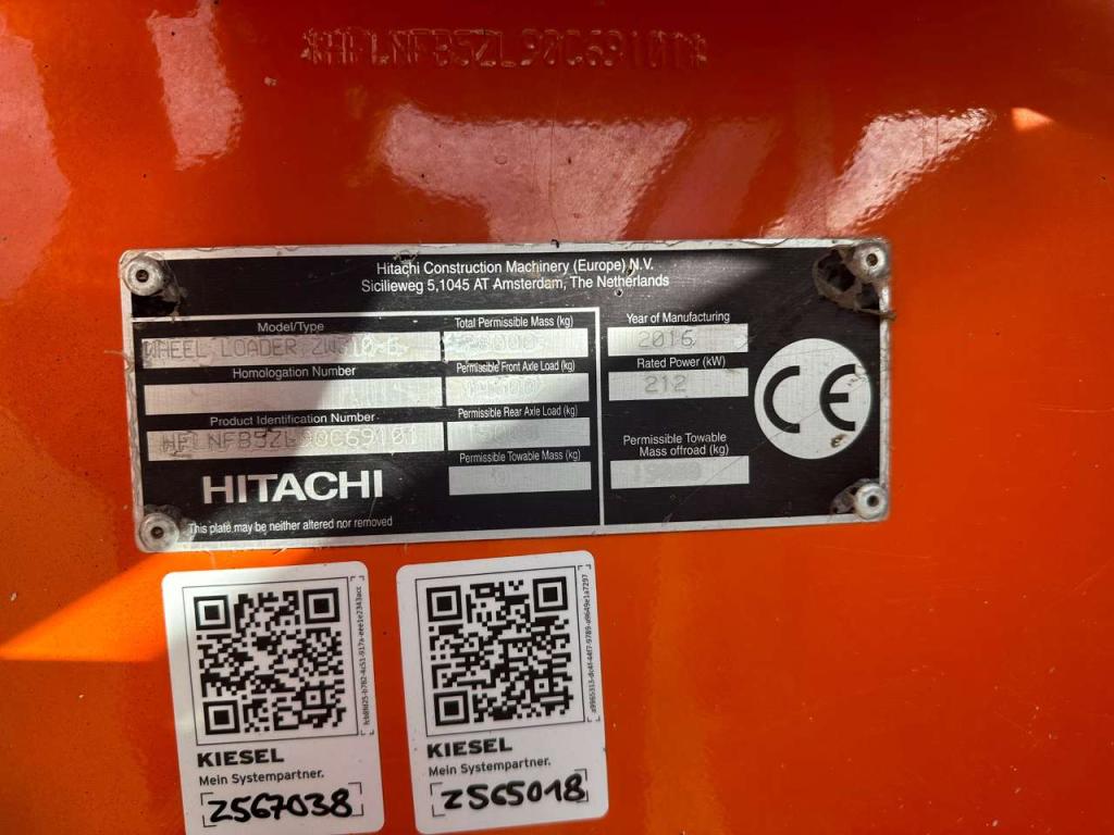 Hitachi ZW 310-6 Photo 17