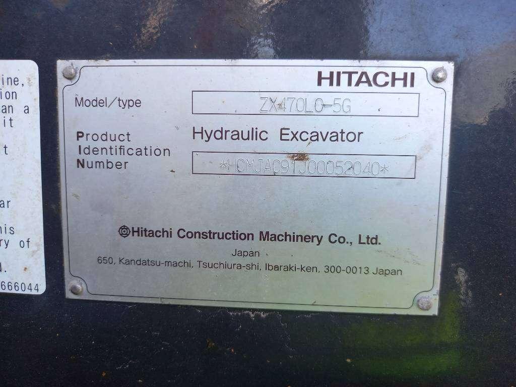 Hitachi ZX470-5G (EXW - Abu Dhabi) Photo 9