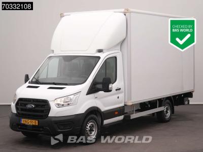 Ford Transit 130pk D'Hollandia Laadklep Zijdeur Bakwagen Airco Camera Lat om Lat Euro6 Meubelbak Koffer en vente par BAS World B.V.
