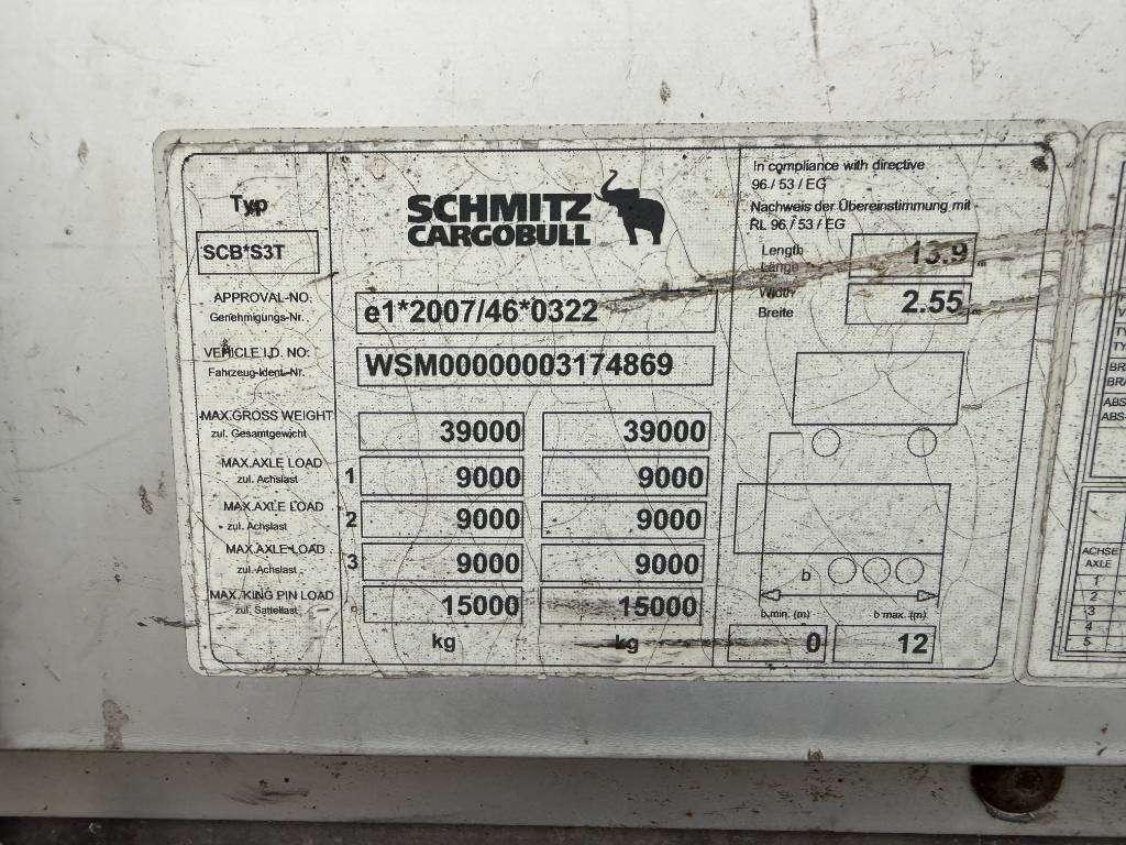 Schmitz Cargobull SCB*S3T Drankentrailer / 3 Axles / Speed Curtain Photo 23