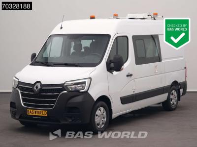 Renault Master 135PK Dubbel Cabine L2H2 Trekhaak LED Airco Camera Parkeersensoren Werkplaatsinrichting Euro en vente par BAS World B.V.