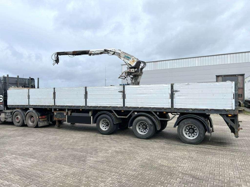 Pacton T3-003 Brick Trailer - Kennis 16000-R Crane Photo 2