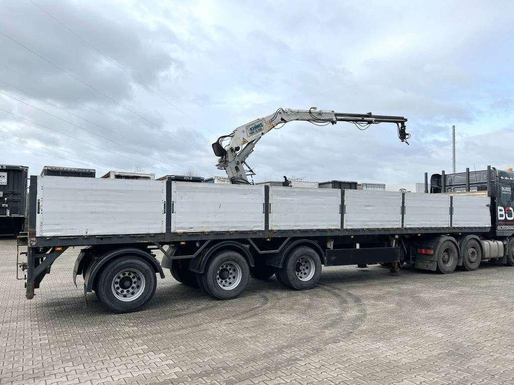 Pacton T3-003 Brick Trailer - Kennis 16000-R Crane Photo 4