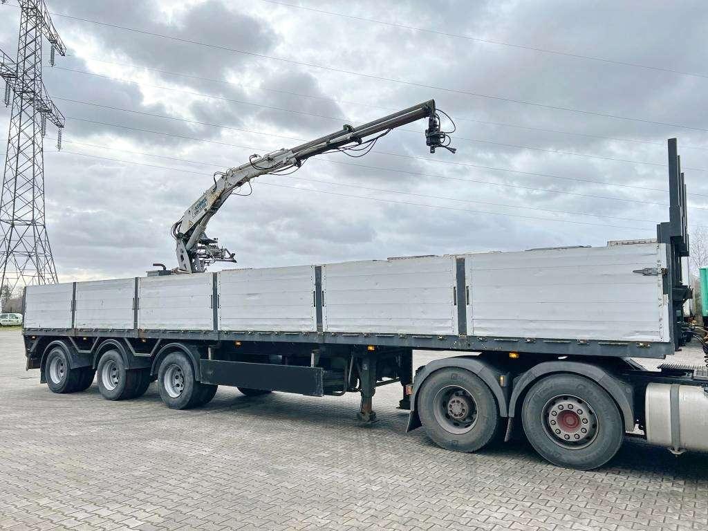 Pacton T3-003 Brick Trailer - Kennis 16000-R Crane Photo 5