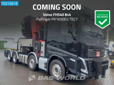 Volvo FH 540 8X4 NEW! Palfinger PK165002 TEC7 Kran Crane Full options en vente par BAS World B.V.