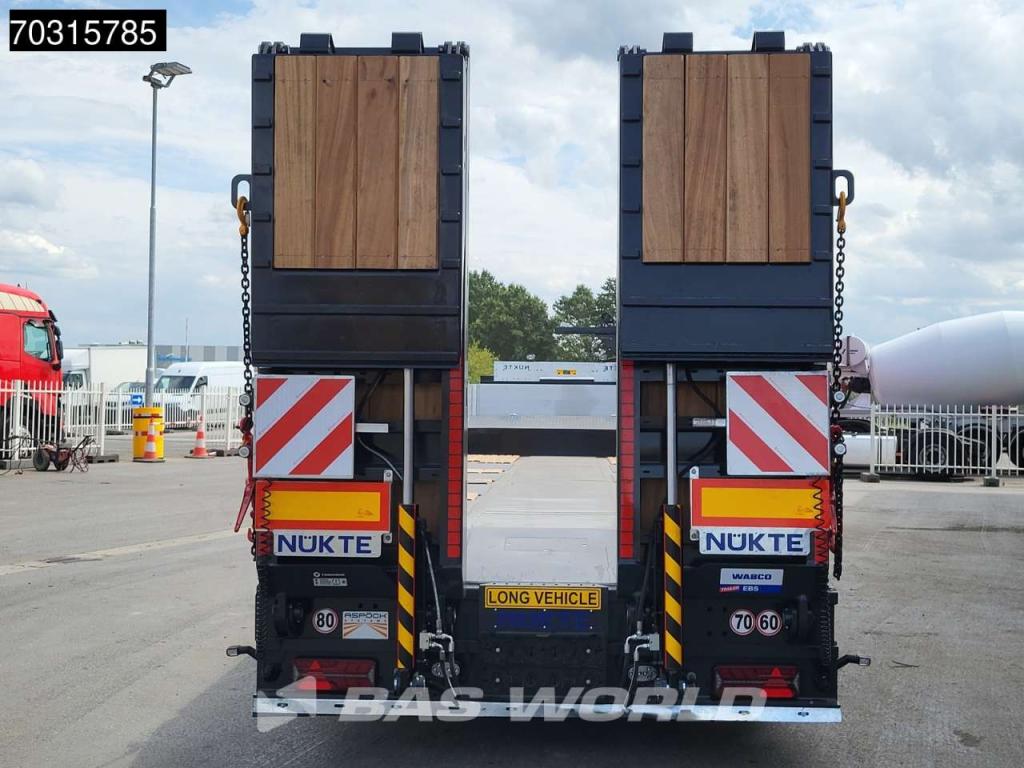 Nükte Trailer NKTL4 NEW Lift + 2xSteering Axle Ramps Photo 7