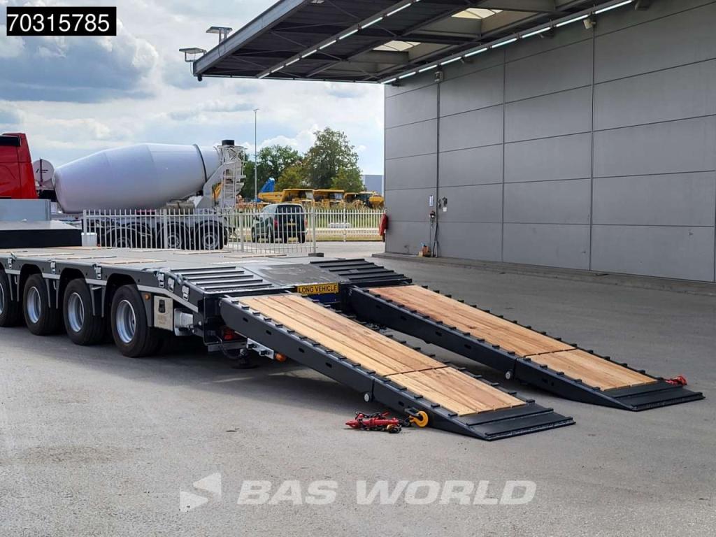 Nükte Trailer NKTL4 NEW Lift + 2xSteering Axle Ramps Photo 8