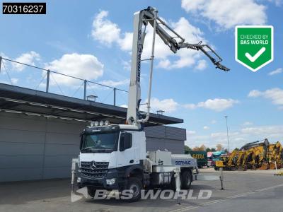Mercedes-Benz Arocs 3342 6X4 SERMAC 5Z36 Concrete Pump Full Steel Euro 6 en vente par BAS World B.V.