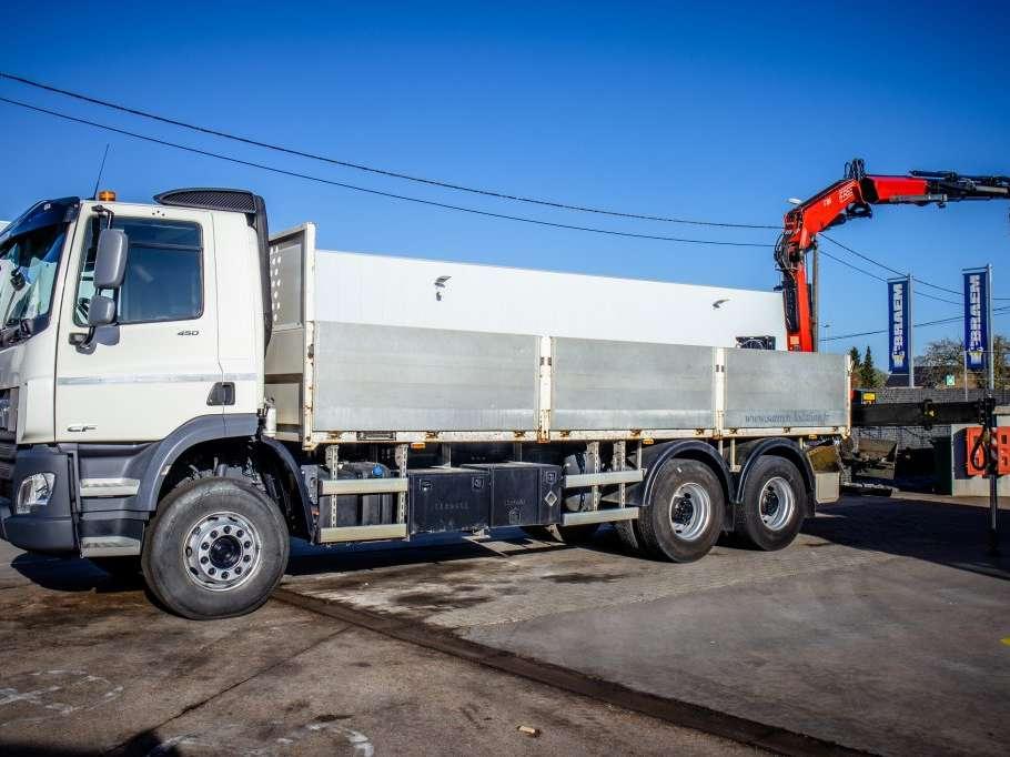 Daf CF 450-6X4+FASSI18T/M(3EXT)-78500KM Photo 1