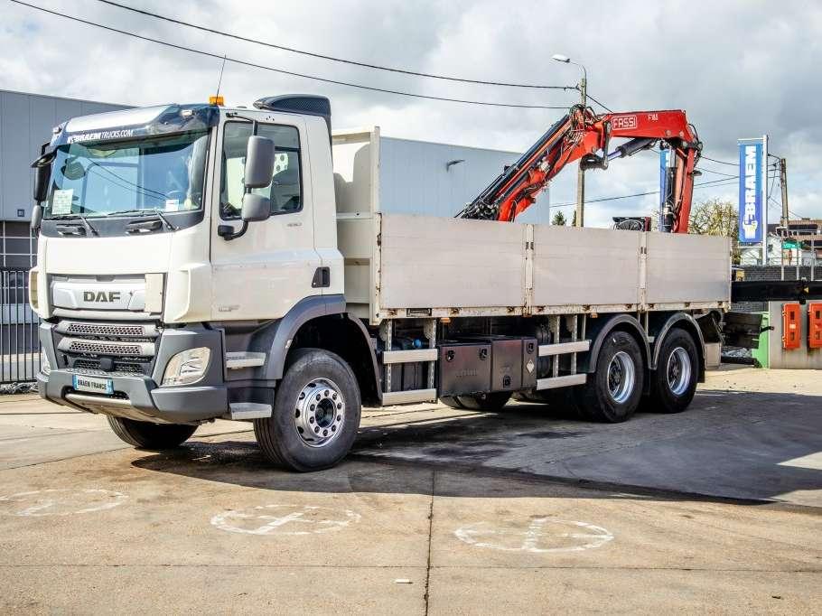 Daf CF 450-6X4+FASSI18T/M(3EXT)-78500KM Photo 3