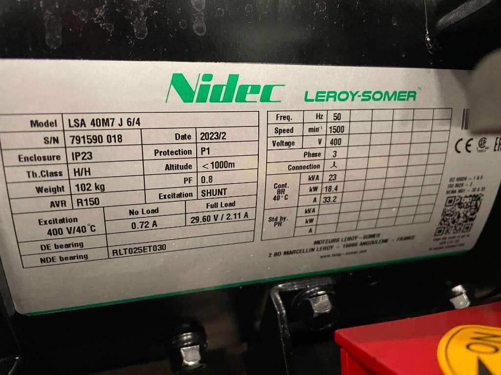Kubota V2403-M-DI-BG - 25kVA Generator - DPX-20031 Photo 12
