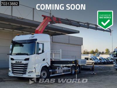 Daf XF 480 6X2 COMING SOON! NEW Palfinger PK41002 EH Crane Lift+steering axle Euro 6 en vente par BAS World B.V.