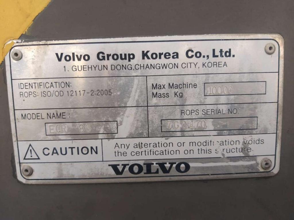 Volvo ECR88D Photo 7
