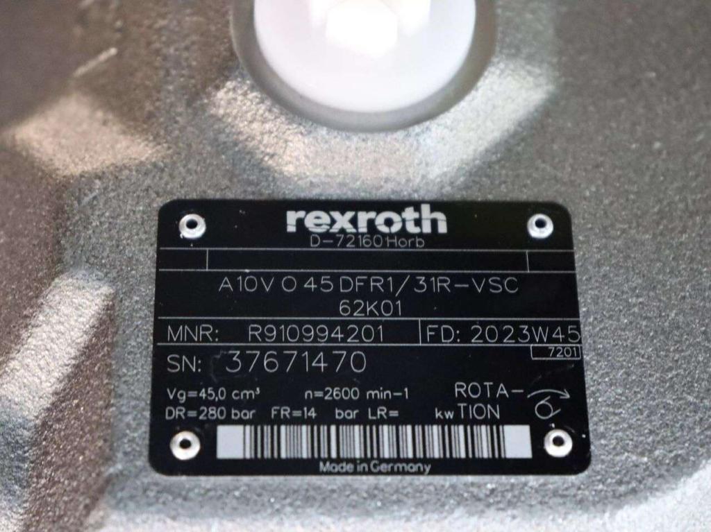 Bosch Rexroth A10VO45 Photo 4