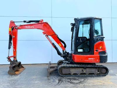 Kubota KX037-4 - Hammer Lines / Quick Coupler en vente par Boss Machinery