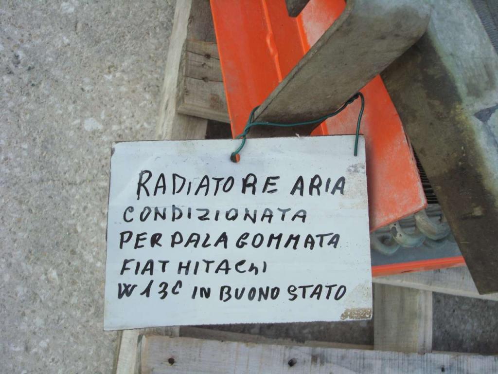 Radiateur climatisation pour Fiat Hitachi W 130 Photo 4