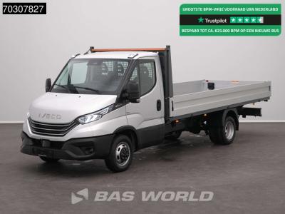 Iveco Daily 35C21 3.0L Automaat Open Laadbak 210PK 3,5t Trekhaak ACC LED Camera CarPlay Euro6 Pritsche Pi en vente par BAS World B.V.