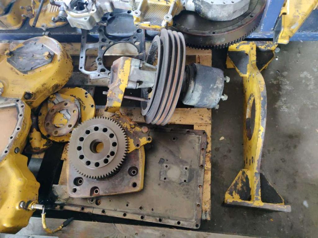 Remplacement du moteur diesel pour Caterpillar 3406B Photo 5