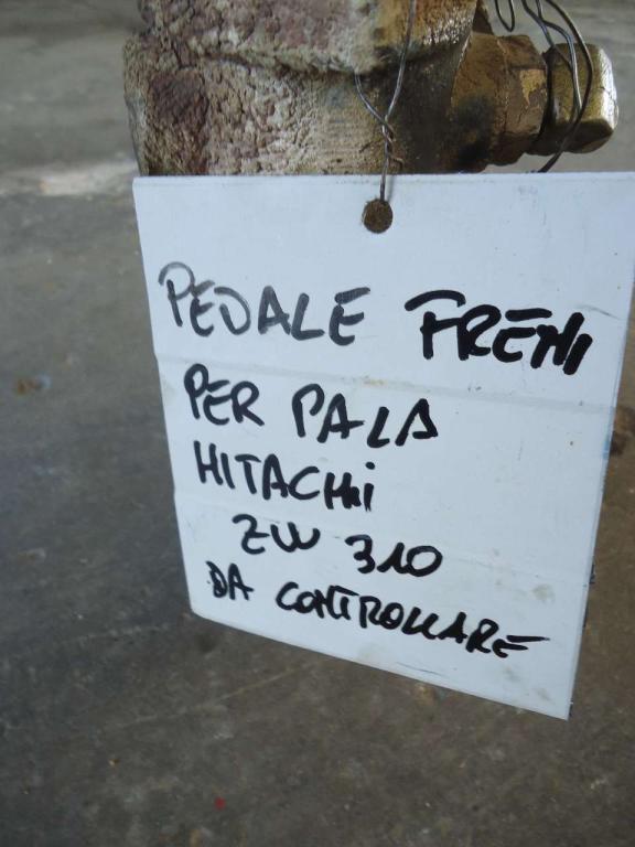 Pédale de frein pour Hitachi ZW310 - DA CONTROLLARE - Photo 3