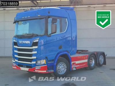 Scania R580 R 6X2 Full-Air Liftachse Hydraulik Leder en vente par BAS World B.V.