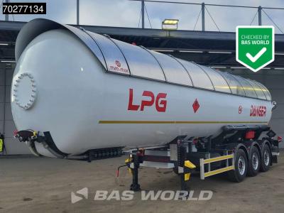 MIM-MAK LPG TRANSPORT TANK 3 axles NEW 48m3 Liftachse Gas ADR en vente par BAS World B.V.