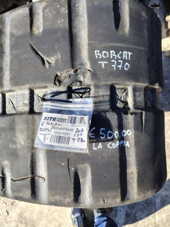 B450*86FB*55 Chenille caoutchouc pour Bobcat T 770 Photo 6