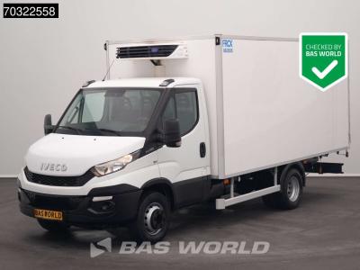 Iveco Daily 70C18 3.0L Lamberet Koelwagen Carrier Xarios 350 230v Stekker Dubbellucht Cruise Koel Koeler en vente par BAS World B.V.