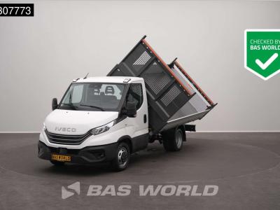 Iveco Daily 35C18 3.0L Driezijdige Kipper 3,5t Trekhaak Dubbellucht 210PK ACC LED Airco Camera Parkeersen en vente par BAS World B.V.