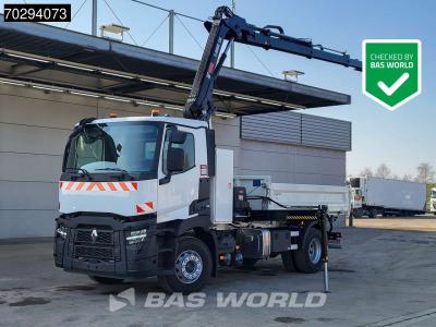 Renault C 430 4X2 NEW! HIAB X-Hiduo 138 Crane 6m3 Dautel 3-Side tipper Euro 6 en vente par BAS World B.V.