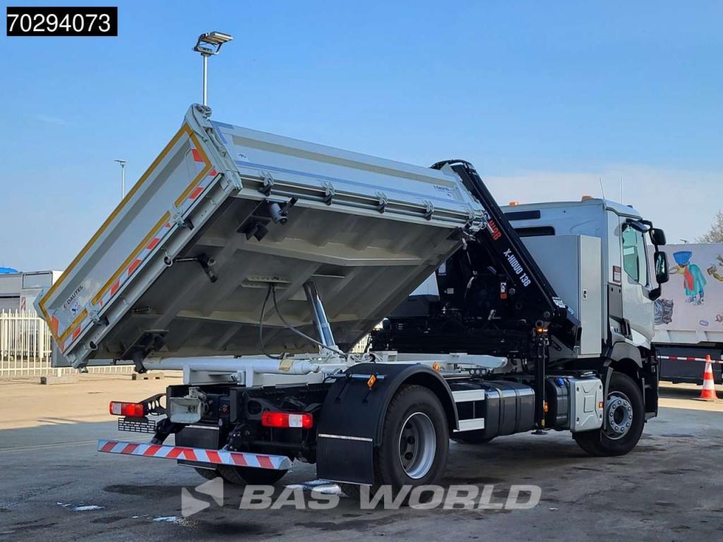 Renault C 430 4X2 NEW! HIAB X-Hiduo 138 Crane 6m3 Dautel 3-Side tipper Euro 6 Photo 13
