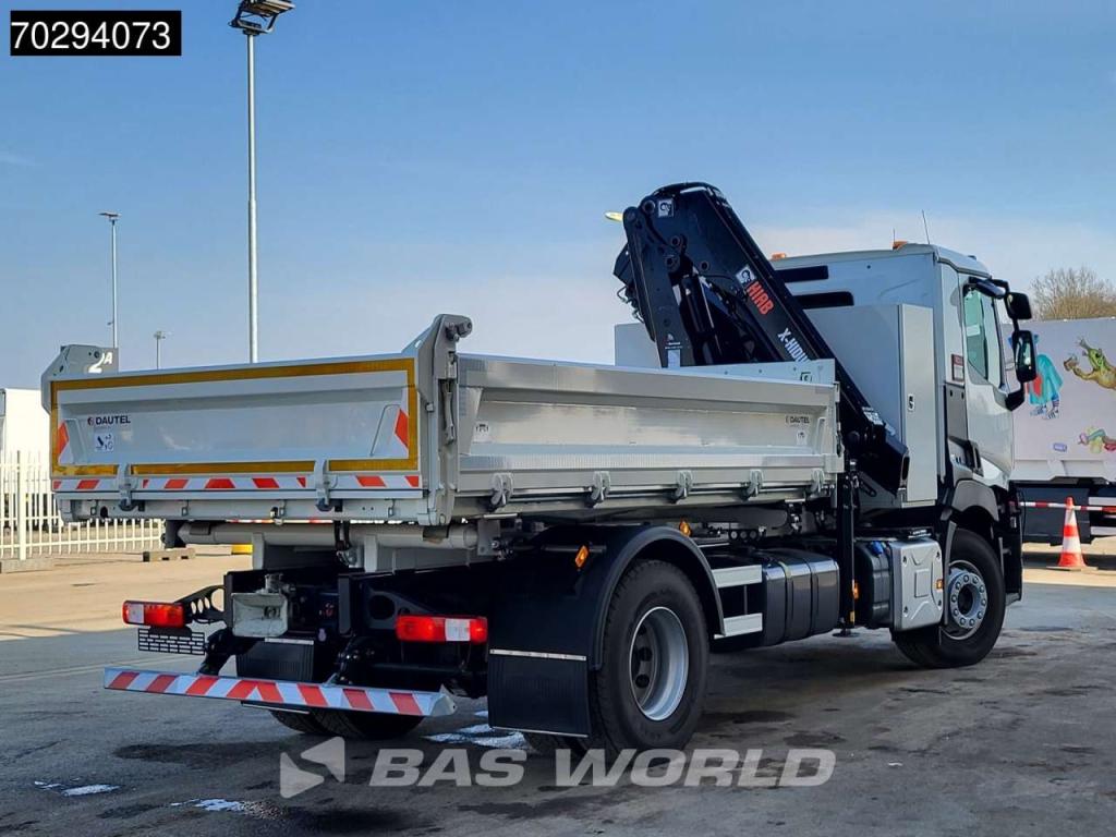 Renault C 430 4X2 NEW! HIAB X-Hiduo 138 Crane 6m3 Dautel 3-Side tipper Euro 6 Photo 20