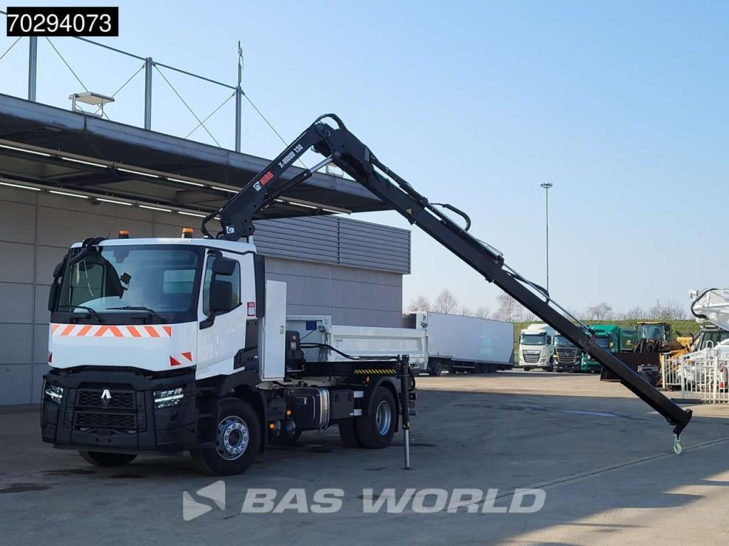 Renault C 430 4X2 NEW! HIAB X-Hiduo 138 Crane 6m3 Dautel 3-Side tipper Euro 6 Photo 7